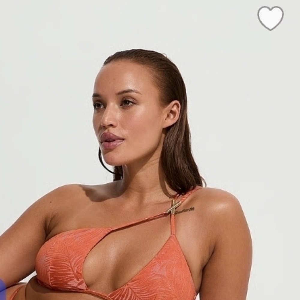 Victoria's Secret SwimArchives Sexy Straps One-Shoulder Bikini Top
